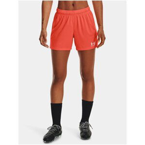 Oranžové dámské sportovní kraťasy Under Armour W Challenger Knit Short