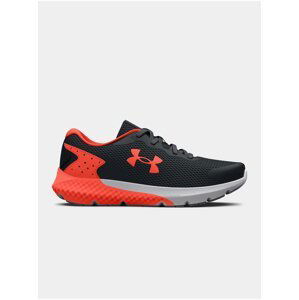 Červeno- černé klučičí tenisky Under Armour Rogue 3