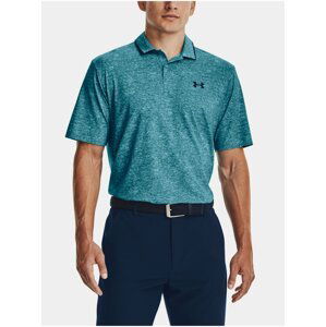 Petrolejové pánské sportovní polo tričko Under Armour UA Iso-Chill Polo