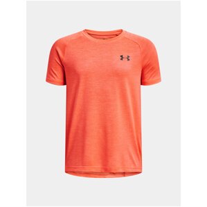 Oranžové sportovní tričko Under Armour UA Tech 2.0 SS