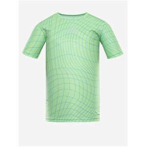 Světle zelené pánské rychleschnoucí tričko ALPINE PRO BASIK