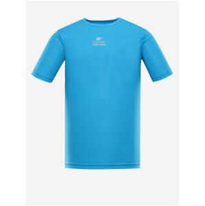 Modré pánské rychleschnoucí tričko ALPINE PRO BASIK
