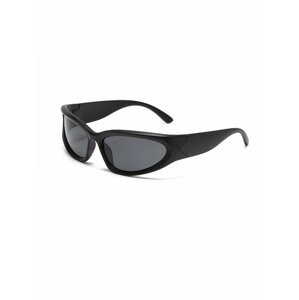 Černé unisex sportovní sluneční brýle VeyRey Steampunk Yolzalgil