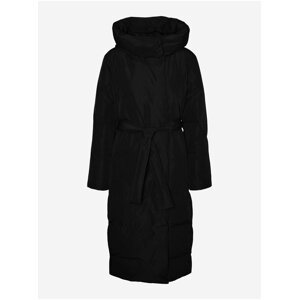 Černý dámský zimní kabát VERO MODA Leonie