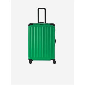 Zelený cestovní kufr Travelite Cruise 4w L