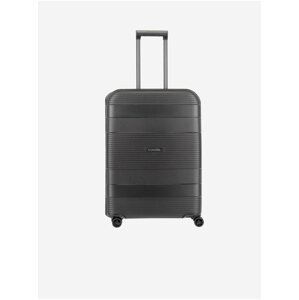 Černý cestovní kufr Travelite Korfu M
