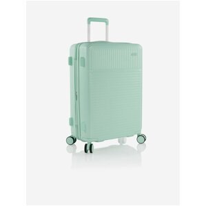 Světle zelený cestovní kufr Heys Pastel M