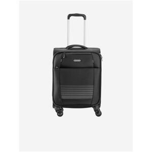 Černý cestovní kufr Travelite Seaside 4w S