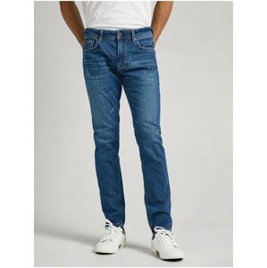 Modré pánské slim fit džíny Pepe Jeans Stanley