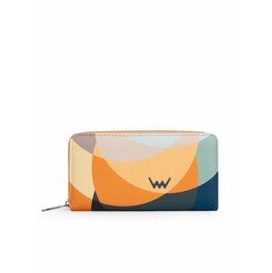 Tyrkysovo-oranžová dámská vzorovaná peněženka VUCH Bagira