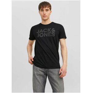 Černé pánské tričko Jack & Jones Corp