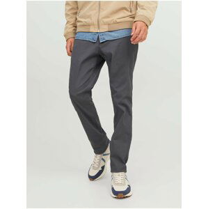 Šedé pánské chino kalhoty kalhoty Jack & Jones Marco