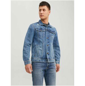 Modrá pánská džínová bunda Jack & Jones Jean