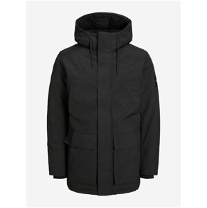 Černá pánská zimní parka Jack & Jones Rob