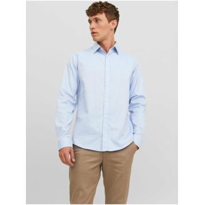 Světle modrá pánská košile Jack & Jones Label