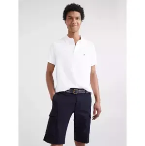 Bílé pánské polo tričko Tommy Hilfiger