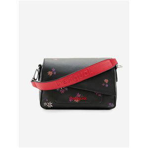 Černá dámská crossbody kabelka Desigual Flor Yvette Phuket Mini