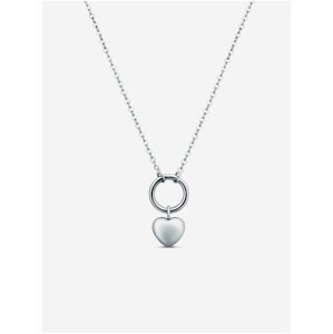 Dámský náhrdelník ve stříbrné barvě Vuch Angelica Heart Silver