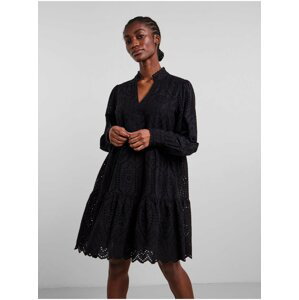 Černé dámské vzorované šaty Y.A.S Holi