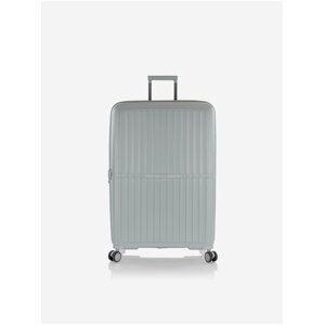Světle šedý cestovní kufr Heys Airlite L Grey