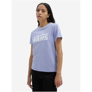 Světle fialové dámské tričko VANS Flying Crew