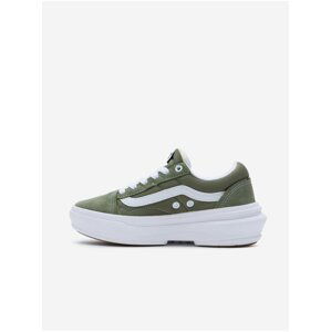 Khaki dámské tenisky VANS UA Old Skool Overt CC