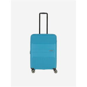 Tyrkysový cestovní kufr Travelite Waal M Turquoise