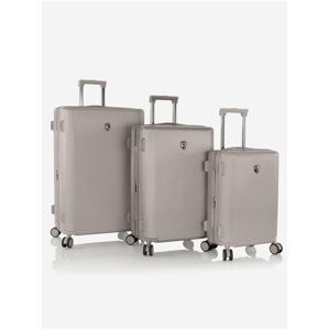 Sada tří cestovních kufrů v béžové barvě Heys Earth Tones S,M,L Atmosphere