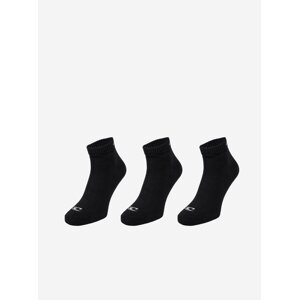 Sada tří párů unisex ponožek v černé barvě O'Neill QUARTER 3P