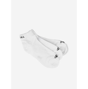 Sada tří párů unisex ponožek v bílé barvě O'Neill QUARTER 3P