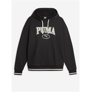 Černá dámská mikina s kapucí Puma Squad