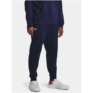 Tmavě modré tepláky Under Armour UA Rival Fleece Joggers