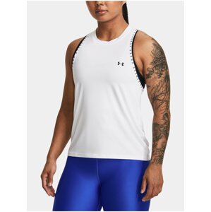 Bílé pánské sportovní tílko Under Armour Knockout Novelty Tank