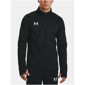 Černé pánské sportovní tričko Under Armour UA M's Ch. Midlayer