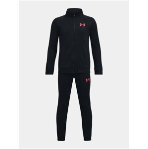 Černá klučičí sportovní souprava Under Armour UA Knit Track Suit