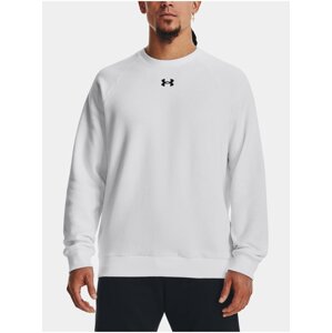 Bílá mikina Under Armour UA Rival Fleece Crew