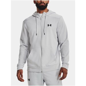 Světle šedá pánská sportovní mikina Under Armour