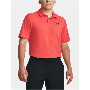 Korálové pánské sportovní polo tričko Under Armour