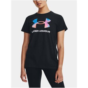 Černé dámské sportovní tričko Under Armour Sportstyle