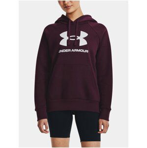 Vínová dámská sportovní mikina Under Armour Rival