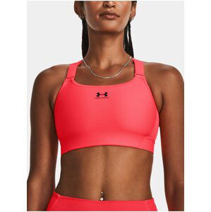 Červená dámská sportovní podprsenka Under Armour UA HG Armour High