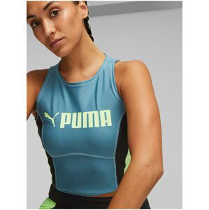 Modrý dámský sportovní top Puma Fit Eversculpt