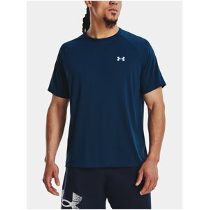 Tmavě modré pánské sportovní tričko Under Armour UA Tech 2.0 SS Tee Novelty