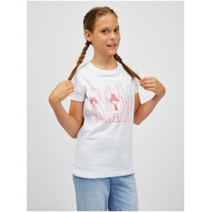 Bílé holčičí tričko SAM 73 Ielenia