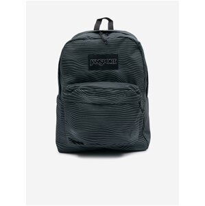 Černý vzorovaný batoh Jansport Superbreak Plus