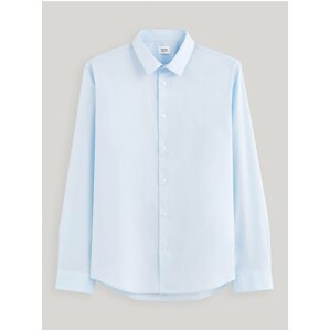 Světle modrá pánská formální košile Celio Masantalrg