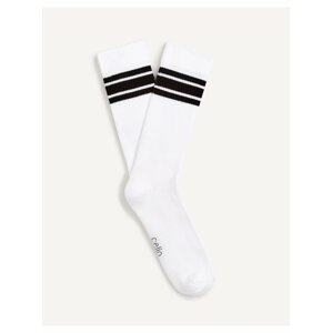Bílé pánské ponožky Celio Fisorun