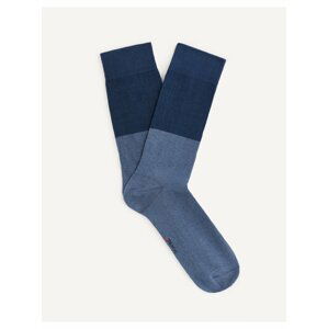 Modré pánské ponožky Celio Fiduobloc