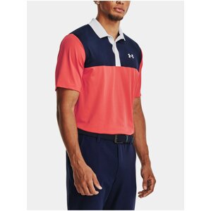 Červené pánské sportovní polo tričko Under Armour Perf 3.0