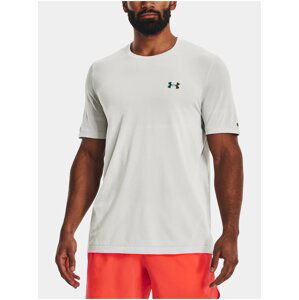 Bílé sportovní tričko Under Armour UA Rush Seamless Legacy SS